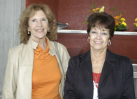 Norma Sbarbati Nudelman y Maria Del Carmen Samayoa, co-coordinadoras del Programa de Educación en Ciencias de la Red Interamericana de Academia de Ciencias.