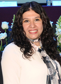 Doctora María Antonieta Fernández Herrera, investigadora del Departamento de Física Aplicada del Cinvestav Unidad Mérida, quien fue distinguida con una de las Becas para Mujeres en la Ciencia L´Oréal-Unesco-Conacyt-AMC 2015, en el área de ciencias naturales