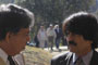 Cárdenas y Paredes, durante el homenaje en la sede de la AMC.