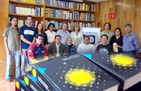 La presidenta de la AMC se reunió con los jóvenes ganadores de la medalla de oro en el certamen iGEM, del Instituto Tecnológico de Massachussets.