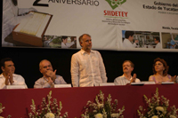 Presentación del presidente de la Academia Mexicana de Ciencias, Dr. Arturo Menchaca Rocha en el II Aniversario del Sistema de Investigación Innovación y Desarrollo Tecnológico de Yucatán (SIIDETEY).