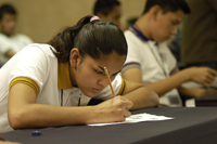 Por medio de dos exámenes este fin de semana serán seleccionados los mejores cinco estudiantes de historia del nivel secundaria en el país, quienes disputarán próximamente una gran final televisada.