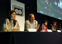 Carlos Bosch Giral, en el acto realizado en el Auditorio Galileo Galilei de la AMC.