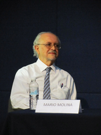 El doctor Mario Molina Premio Nobel de Química y miembro de la Academia Mexicana de Ciencias.