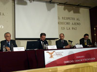 Durante la inauguración llevada a cabo en el auditorio del edificio alterno de la SCJN.