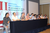 Integrantes del comité externo y del comité organizador del III Seminario Iberoamericano de Periodismo de Ciencia