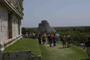 Competidores de la Olimpiada aprendieron de los conocimientos astrofísicos de los mayas durante una visita guiada a la ciudad de Uxmal.