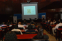 Aspecto de la conferencia Simetría: la búsqueda de orden en la naturaleza, que ofreció Francesco Iachello en el Instituto de Ciencias Nucleares de la UNAM.