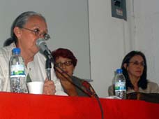 Marí­a del Carmen Cisneros Gudiño, Lenilda Austrillino y Julieta Fierro.