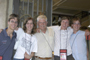 Hans Jorden, presidente de la Olimpiada Internacional de Física, con la delegación de Holanda.