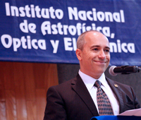 El doctor Alberto Carramiñana Alonso, director del INAOE.