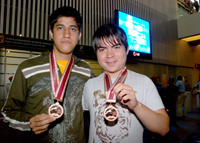 Miguel Ángel Ramos y Aarón Daniel Ramírez Sánchez conquistaron dos medallas de bronce en la XX Olimpiada Internacional de Biología.