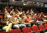 Estudiantes de posgrado de instituciones de investigación del centro del país asistieron al encuentro.