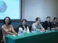 Durante la ceremonia de inauguración la VI Olimpiada Nacional de Geografía.