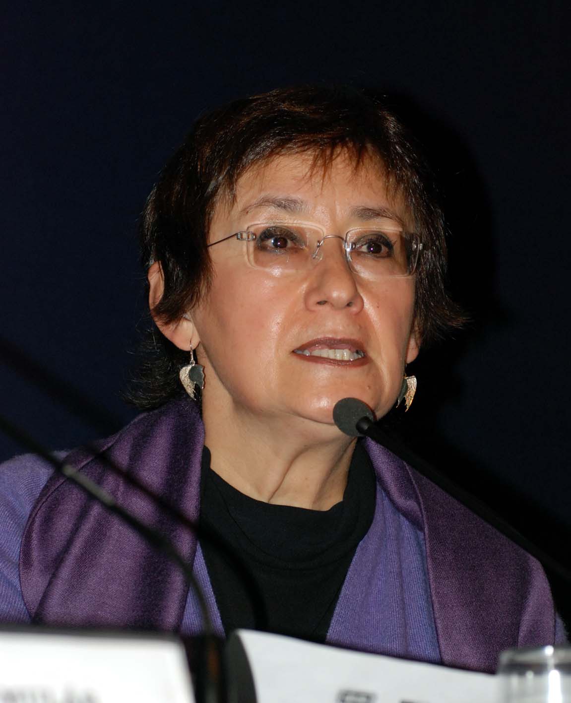 Teresa Rojas Rabiela, tesorera de la AMC, moderó la sesión de trabajo El impacto de las reformas energéticas en las energías alternas y tradicionales; ... - cyd-281009-0397g