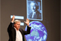 Brian P. Schmidts, Premio Nobel de Física en 2011, durante la conferencia dirigida a jóvenes científicos en Lindau.