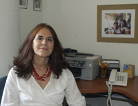 La Dra. Olivia Gall, miembro de la Academia Mexicana de Ciencias (AMC) e Investigadora Titular del centro de Investigaciones Interdisciplinarias en Ciencias y Humanidades (CEIICH) de la UNAM.