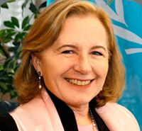 La doctora Ana María Cetto, integrante de la Academia Mexicana de Ciencias y representante del Comité Directivo del Año Internacional de la Luz 2015.