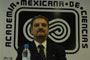 Juan Pedro Laclette, presidente de la Academia Mexicana de Ciencias.