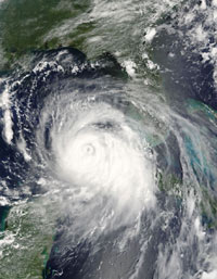 Macari ha estudiado el huracán Katrina.